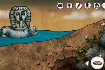 迷失岛2时间的灰烬蓝色的珠子不是挖出来的?