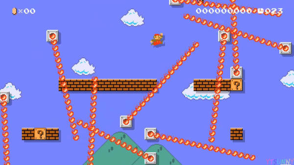 《超级玛利欧创作家2》地狱关卡改版成《绝对武力：全球攻势》地图