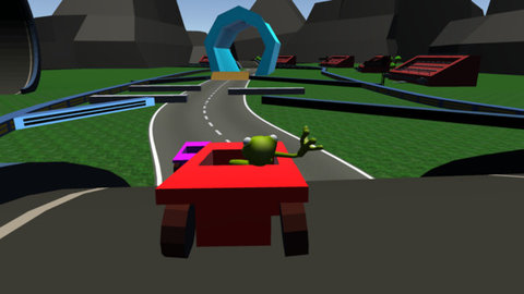 沙雕青蛙坐车 1 安卓版