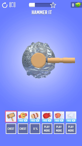 铝箔敲敲敲3D手机版 1.5.6 安卓版