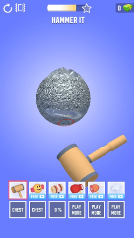 铝箔敲敲敲3D手机版 1.5.6 安卓版