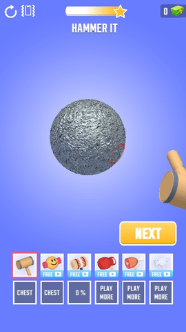 铝箔敲敲敲3D手机版 1.5.6 安卓版