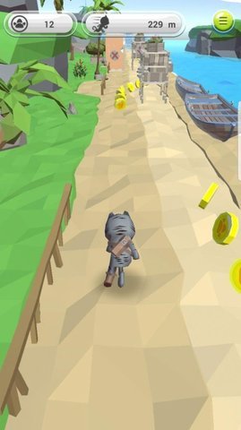 沙雕猫咪海滩跑酷 1.76 安卓版