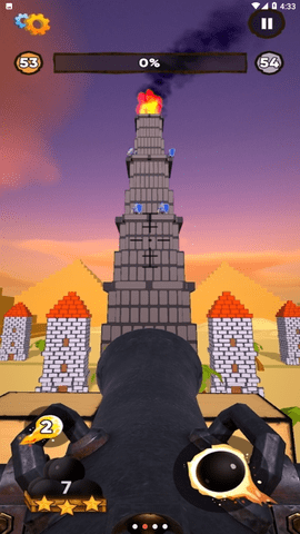 加农炮轰炸模拟器 1.2.2 安卓版