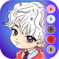 K-pop漫画舒压着色 1.0 安卓版