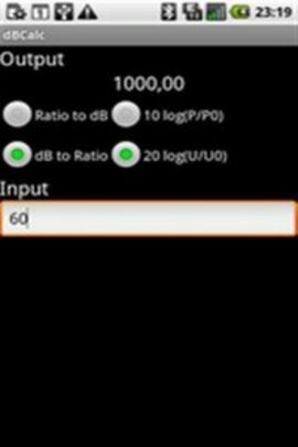 分贝计算器