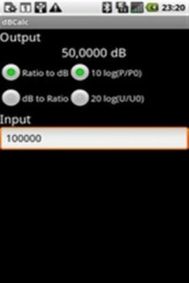 分贝计算器