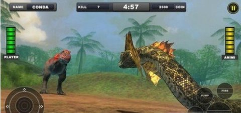 蟒蛇大战霸王龙 2.0 安卓版