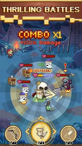 骷髅骑士像素大冒险 1.3.9 安卓版