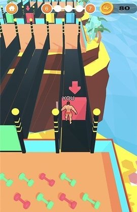 肌肉男推墙 3 安卓版