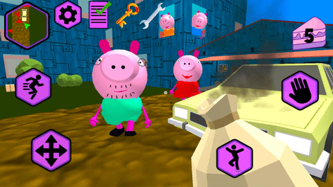 疯狂佩奇一家中文版 1.9 安卓版