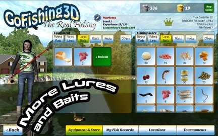 真正的钓鱼3D汉化 1.6 安卓版