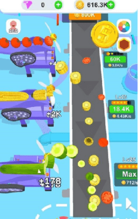 蔬菜片工厂大亨 1.0 安卓版