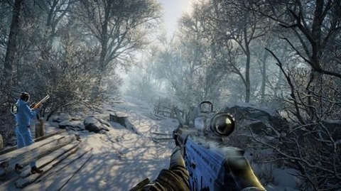 山地狙击手冬季射击游戏 1.0 安卓版