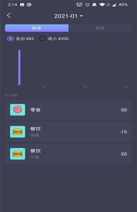 倒时记账 1.0 安卓版