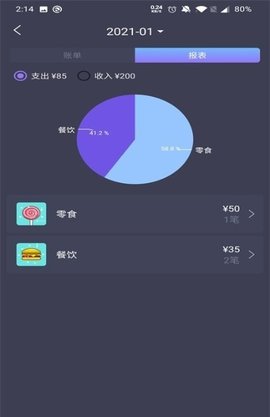 倒时记账 1.0 安卓版