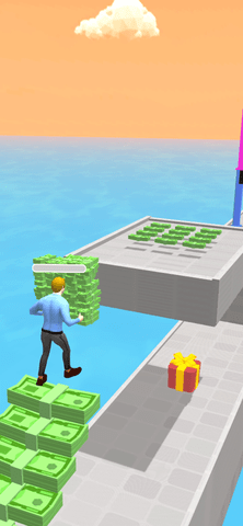 跑酷捡钱游戏 0.0.1 安卓版