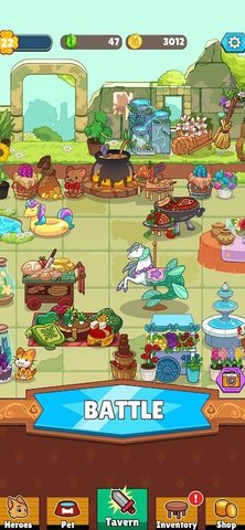 点击猫空闲英雄 1.0.0.8 安卓版