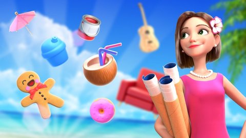 海滩家居设计 1 安卓版