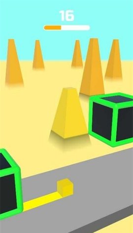 黄色方块冒险冲刺(Cube Race) 1.1