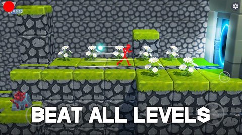 红蓝火柴人大冒险(Stickman Adventure 3D) 1.1.0 安卓版