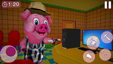 小猪奥比房子逃生（Piggy Family 3D: Scary Neighbor Obby House Escape） v1.4 安卓版