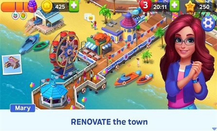 火柴镇改造（Match Town Makeover） v1.18.1901 安卓版