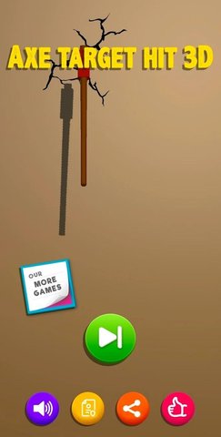 飞斧大师3D(Axe Target Hit 3D) 1.0 安卓版
