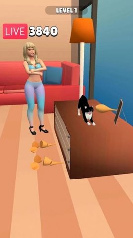 滑稽的猫(Funny Cat 3D) 2.0 安卓版