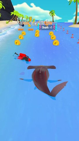 鲨鱼奔跑(Shark Run 3D) 0.9 安卓版