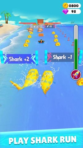 鲨鱼奔跑(Shark Run 3D) 0.9 安卓版