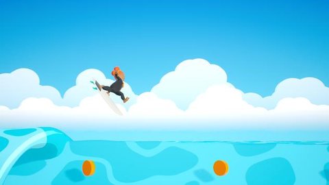 古怪的冲浪(Wacky Waves) 1.0.9 安卓版