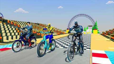 超级英雄自行车赛(Superhero Bicycle Racing) 1.2 安卓版