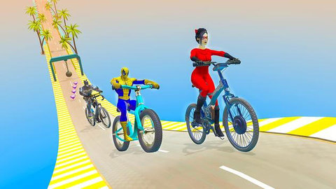 超级英雄自行车赛(Superhero Bicycle Racing) 1.2 安卓版