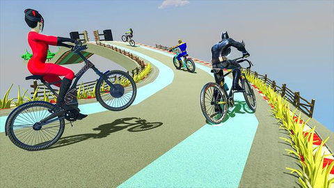 超级英雄自行车赛(Superhero Bicycle Racing) 1.2 安卓版
