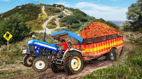 真实拖拉机手推车农业模拟器（Real Tractor Trolley Farming Simulator） 1.0 安卓版