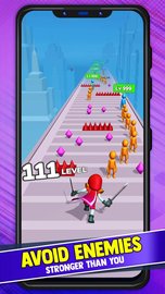 剑士冲刺(Hit Levelling Rush! Alone Run) v1.0 安卓版