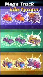 巨型卡车闲置大亨（Mega Truck Idle Tycoon） v1.1 安卓版
