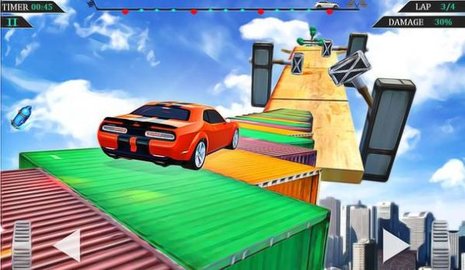 超级坡道疯狂特技(Mega Ramps Crazy Stunts-Car Stunt Games 2021) v1 安卓版