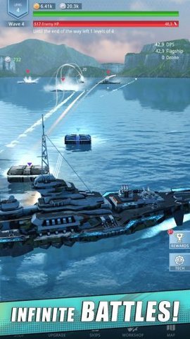 舰队战舰射击（Idle Fleet: Warship Shooter） 0.36