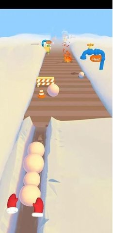 雪人滚滚(Snowman run 3D) 2
