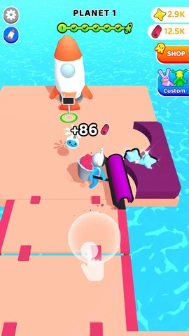 我探索贼溜(Spiral Craft 3D) 1.8.1 安卓版