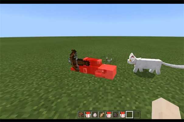 我的世界猫娘模组互动