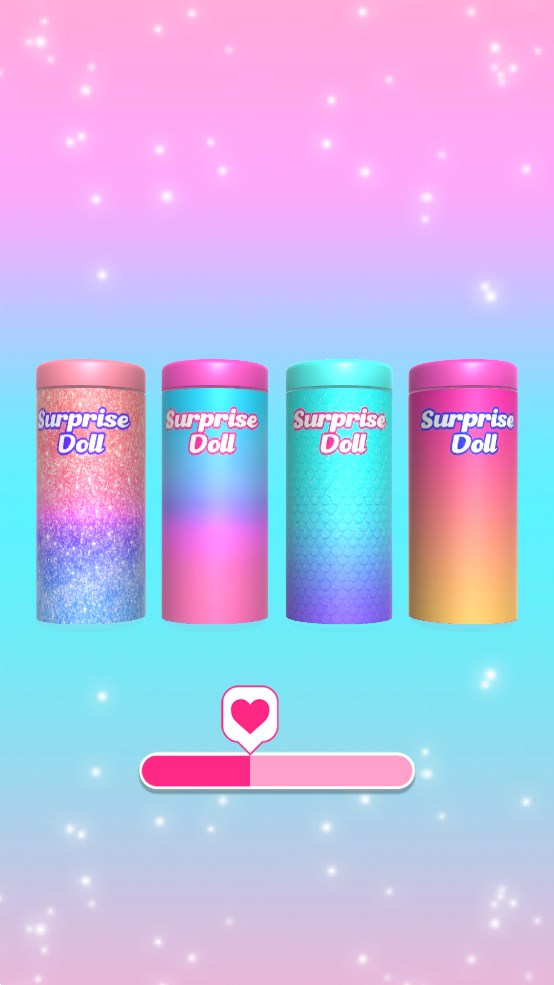 惊喜变色盲盒娃娃游戏