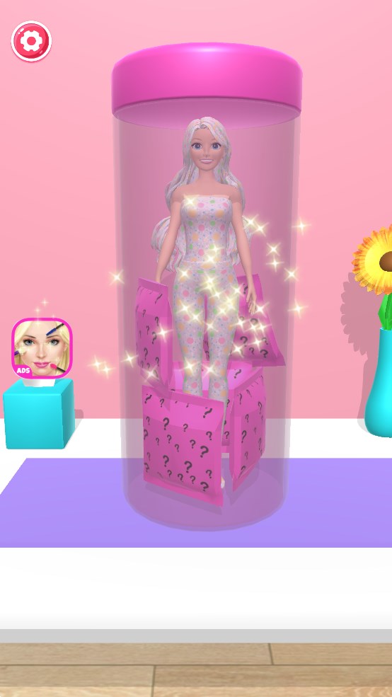 惊喜变色盲盒娃娃游戏