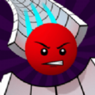 红色球球跑酷游戏