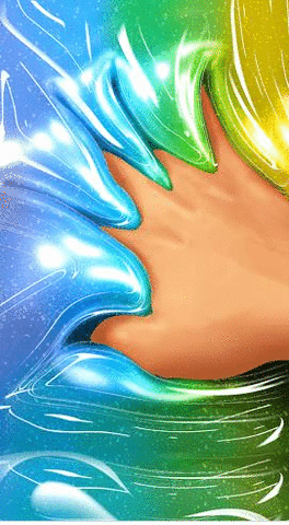 解压手指泡泡屏幕