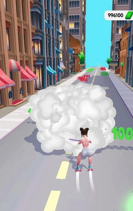 车拉轮滑（Roller Rope）