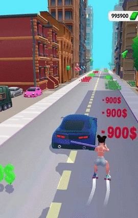 车拉轮滑（Roller Rope）