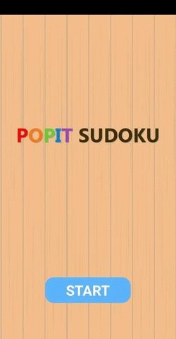 Pop It数独（Popit Sudoku）